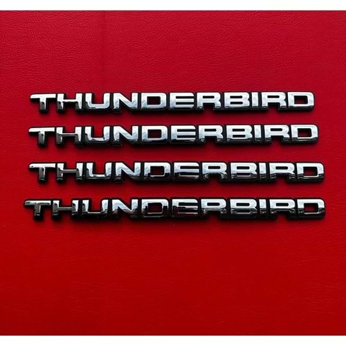 THUNDERBIRD BÜYÜK DÖKÜM YAZI