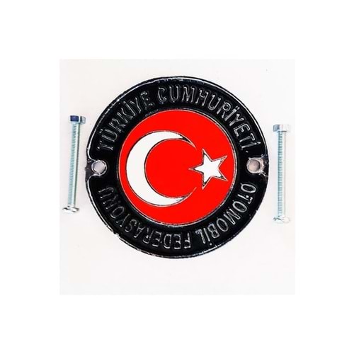 TÜRKİYE OTOMOBİL FEDERASYONU SİYAH VİDALI DÖKÜM