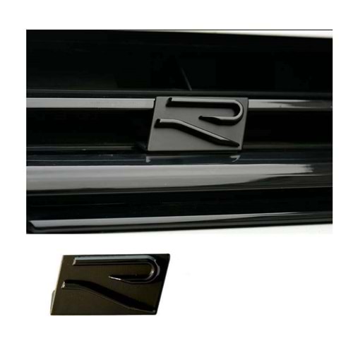 ÖN PANJUR LOGOSU YAPIŞMA -170 GOLF 8,5 SİYAH