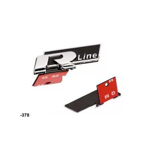 METAL ARMA YAPIŞMA GEÇMELİ RLINE SİYAH -378