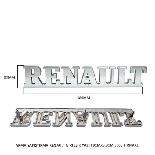 5003 - RENAULT YAZI BİRLEŞİK