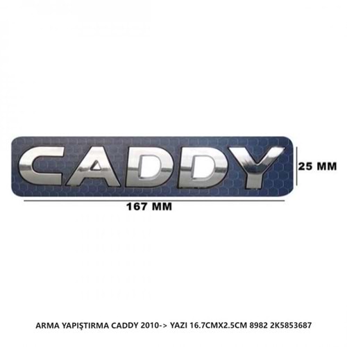 8982 - CADDY YAZI 2010-