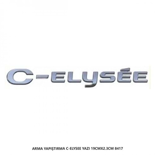 8417 - C-ELYSEE YAZI