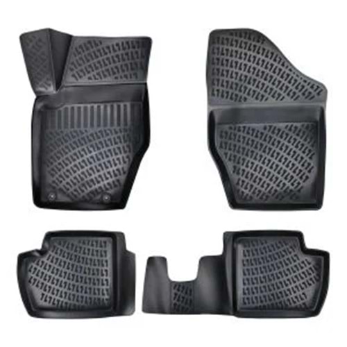 CITROEN C4 2004-2010 3D PASPAS SİYAH