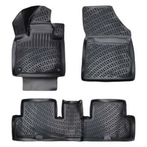 CITROEN C4 PICASSO 2013- 3D PASPAS SİYAH