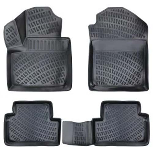 FORD CONNECT 3D PASPAS 2002-2014 SİYAH