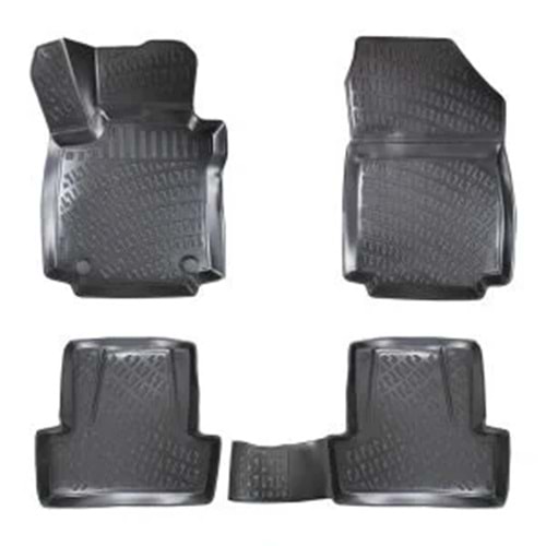 RENAULT CAPTUR 2013-2020 3D PASPAS SİYAH