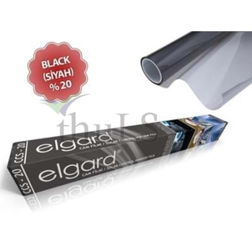 ELGARD CAM FİLMİ BLACK CCS-20 KUTU