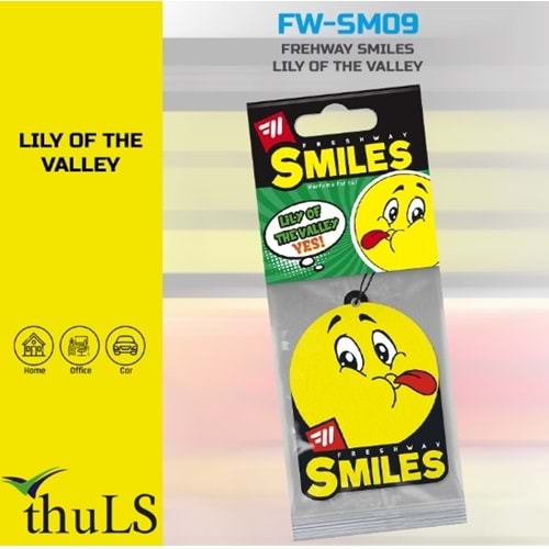 DRY SMILE KAĞIT KOKU SM-09 LILY OF THE WALLE
