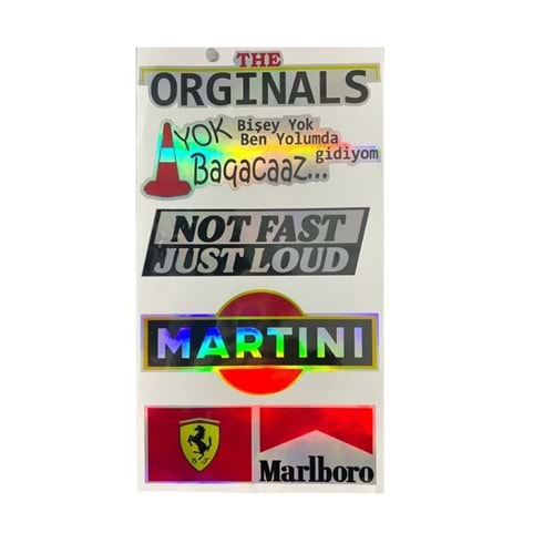 HOLOGRAM STICKER BÜYÜK THE ORGINALS