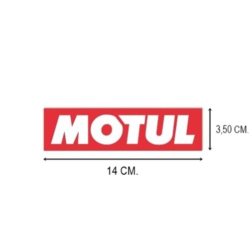 MOTUL STICKER ORTA BOY