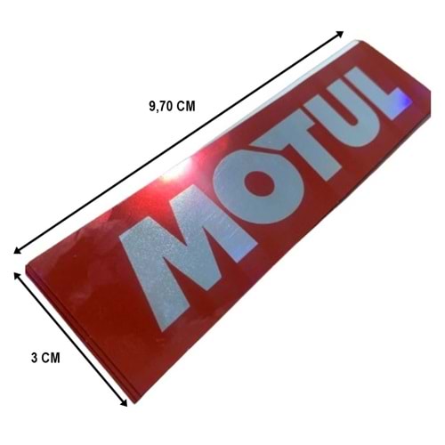 MOTUL STICKER METALİZE KÜÇÜK BOY