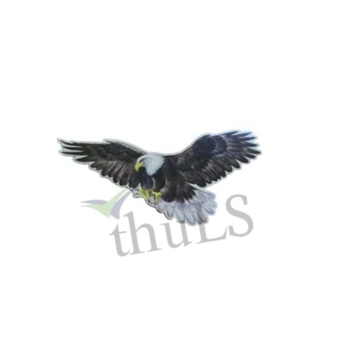 STICKER KARTAL -2 METALİZE