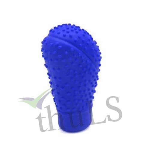 VİTES TOPUZU SİLİKON OVAL MAVİ