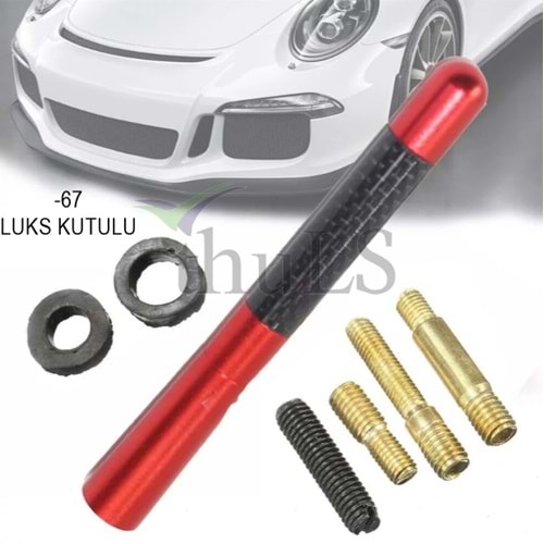 SPOR ANTEN LÜKS KUTULU KIRMIZI -67 -863