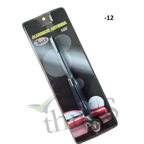 ANTEN UNIVERSAL ÇUBUK SİYAH -12