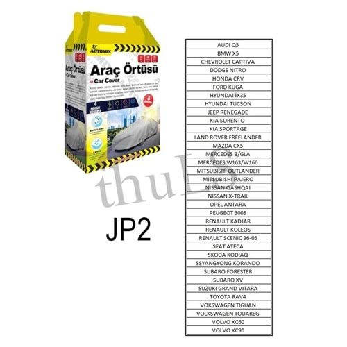 AUTOMIX BRANDA NO:JP2 JEEP