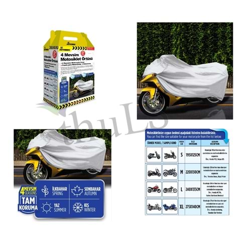 AUTOMIX MOTOSİKLET BRANDA L BOYUT