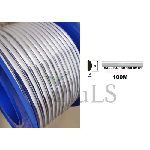 SALMAN ÇITA 6/A 9 MM. NİKELAJ 100 MT.