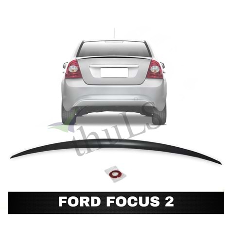 SPOILER SUNPLEKS FORD FOCUS 2 2004-2010 PIANO BLACK