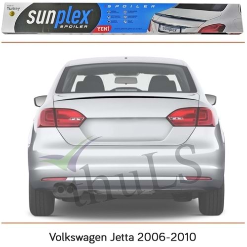 SPOILER SUNPLEKS VW JETTA 2006-2010 PIANO BLACK