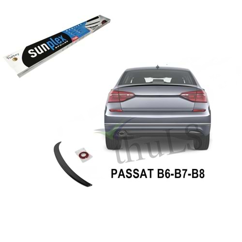 SPOILER SUNPLEKS VW PASSAT B6-B7-B8 PIANO BLACK