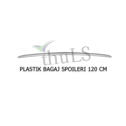 3M PLASTİK SPOILER SAL.GRİ 120 CM.