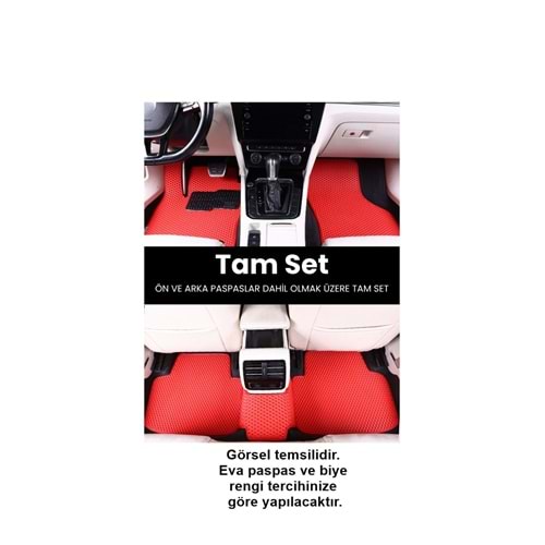 MINI COOPER COUNTRYMAN F60 (2017 2023) EVA İÇ PASPAS TAKIMI (METAL TOPUKLUK DAHİL)