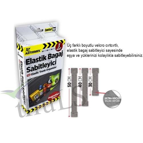 AUTOMİX ELASTİK BAGAJ SABİTLEYİCİ -935