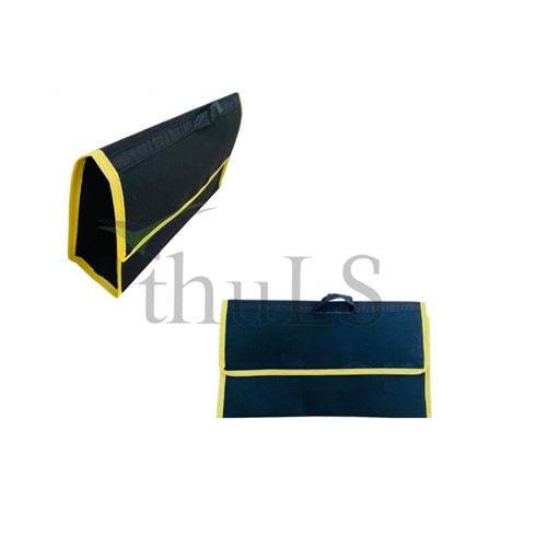 BAGAJ ÇANTASI AVADANLIK SİYAH-SARI ŞERİTLİ