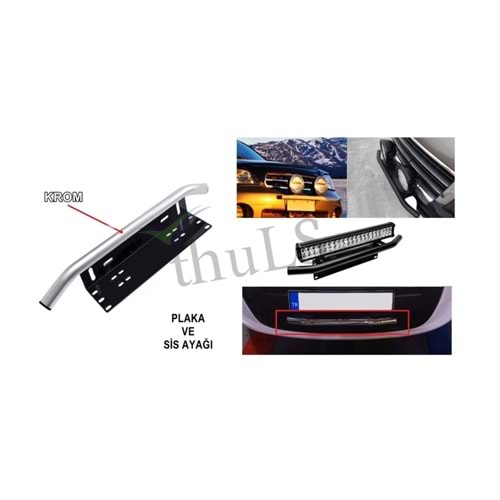 PLAKA ALTLIĞI KORUMA DEMİRİ KROM