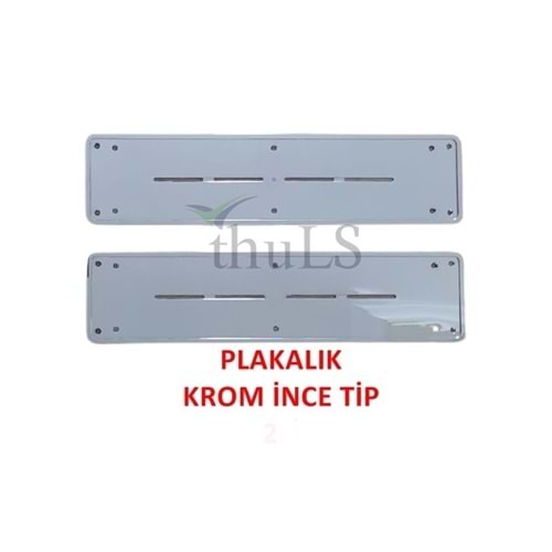 PLAKALIK İNCE MODEL NIKELAJ 2Lİ SLM-