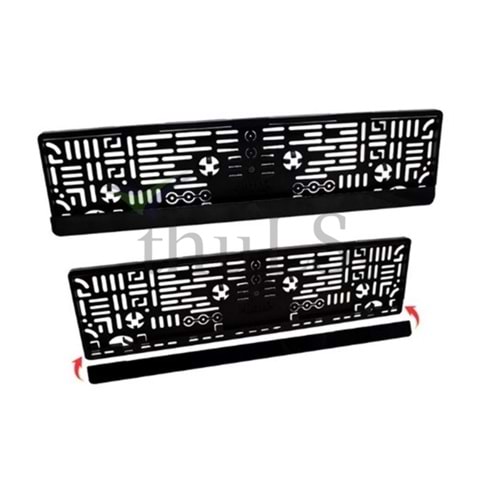 PLAKALIK ÇITALI SİYAH YD-