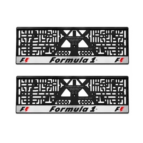 PLAKALIK 2Lİ FORMULA 1 YAZILI