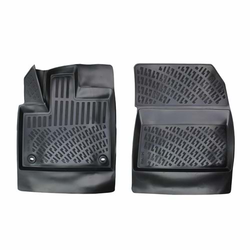 PEUGEOT RIFTER PANELVAN 2018- 3D PASPAS SİYAH (ÇEVİRMELİ)