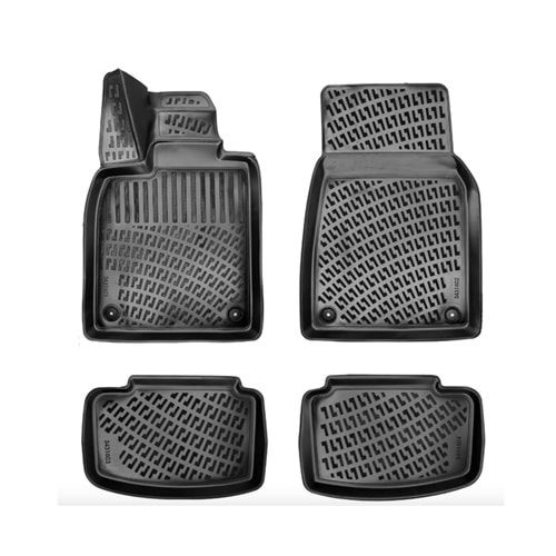 PORSCHE TAYCAN 2018- ELEKTRİKLİ 3D PASPAS SİYAH