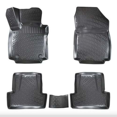 RENAULT CLIO 4 2012- 3D PASPAS SİYAH