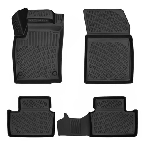 RENAULT CLIO 6 2026- 3D PASPAS SİYAH