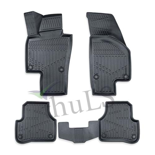 SKODA SUPER B 2008-2015 5D PASPAS SİYAH