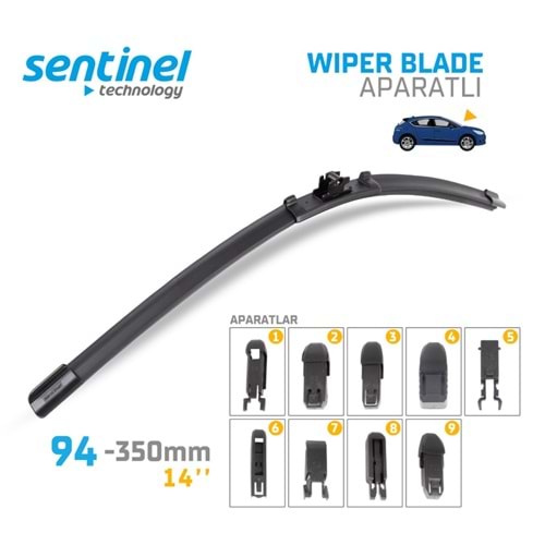 SENTINEL SİLECEK APARATLI 35 CM.