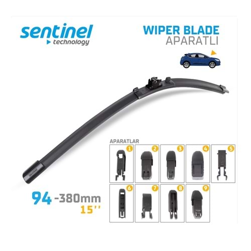 SENTINEL SİLECEK APARATLI 38 CM.