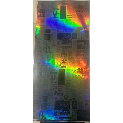 KAPI DİREĞİ STICKER HOLOGRAM GAZETE