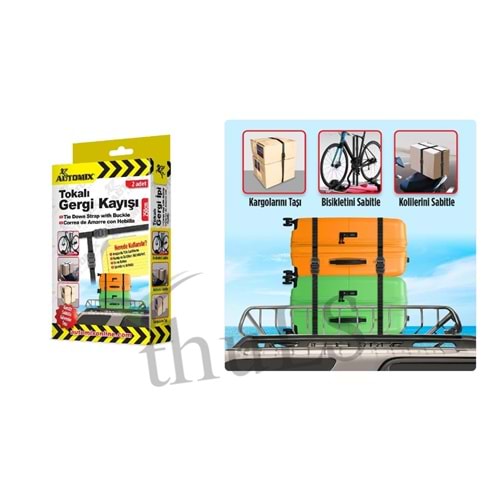 AUTOMIX TOKALI GERGİ KAYIŞI -910