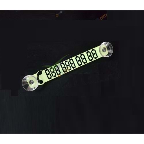 NUMARATİK PARKTEL FOSFORLU VANTUZLU -915