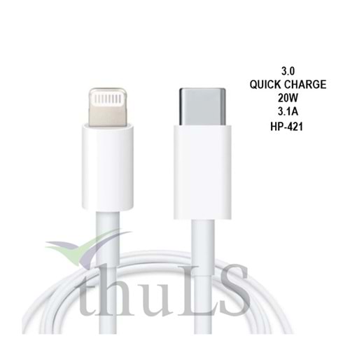 HEPU TYPE-C-I PHONE -421 ŞARJ KABLOSU
