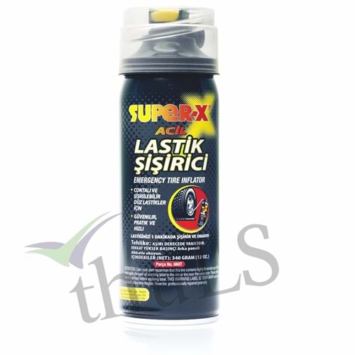 SUPERX ACİL LASTİK TAMİR KİTİ 340 ML.