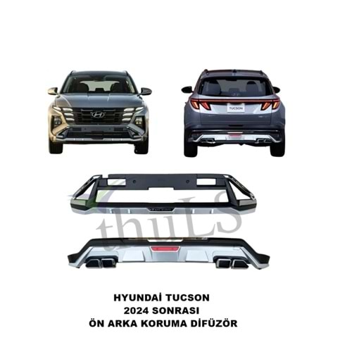 HYUNDAI TUCSON 2024- ÖN-ARKA KORUMA SET