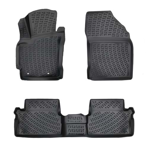 TOYOTA AURIS 2013- 3D PASPAS SİYAH