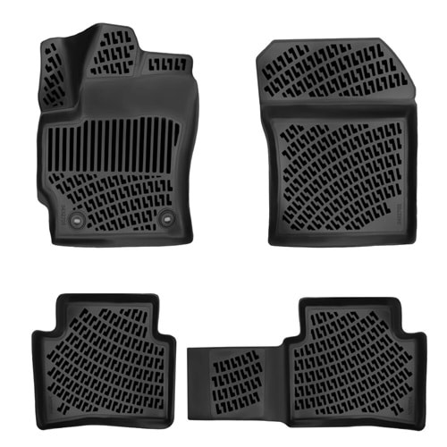 TOYOTA COROLLA SEDAN HYBRIT 2018- 3D PASPAS SİYAH