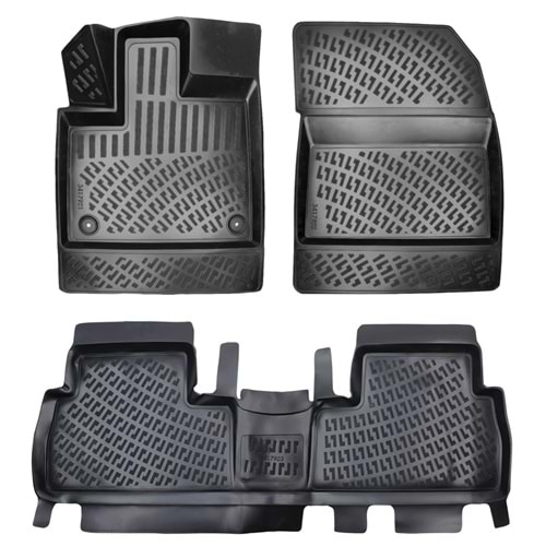 TOYOTA PROACE CITY 3D PASPAS SİYAH KATLANMAYAN ÖN YOLCU